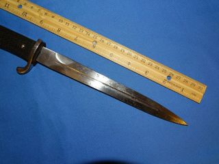 Very Rare WWI - WWII German Trench Fighting Knife Bayonet 8