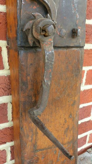 ANTIQUE EARLY 19TH C DATED 1814 DECORATED PA GERMAN CONESTOGA WAGON JACK 6