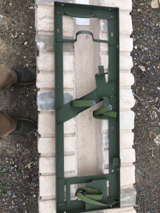 Military pioneer rack in the box with straps 2
