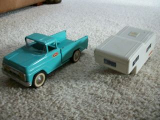 Tonka Camper Pickup Early 1960s Complete