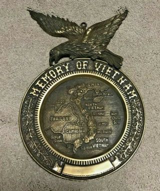Memory Of The Vietnam War Commemorative Plate
