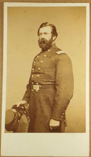 E2 - Cdv Gen.  August Valentine Kautz - Lincoln Assassination Commission