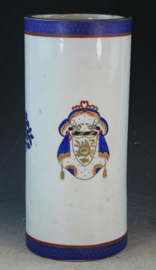 Antiqu.  Chinese Hand Painted Porcelain Vase 5