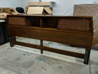 Will Ship American Of Martinsville Dania Mid - Century Headboard By Gershun.