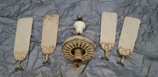 Antique General Electric Ceiling Fan With 4 Blades