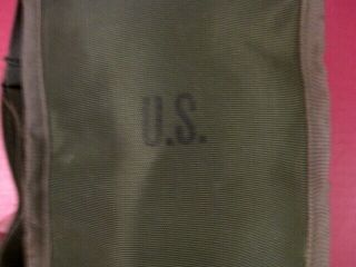 post - Vietnam US Army Nylon General Ammunition Pouch for 45 cal Magazines - 1981 7