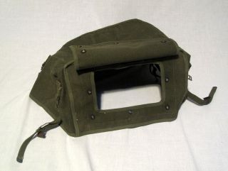 Wwii U.  S.  Military Bg - 185 Radio Bag For Bc - 620 Radio Part Of Scr - 509/510
