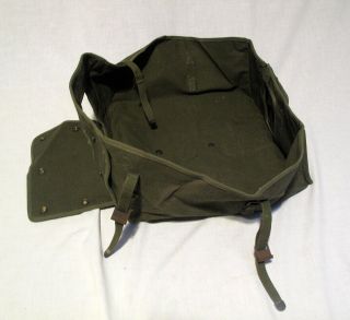 WWII U.  S.  Military BG - 185 radio bag for BC - 620 radio part of SCR - 509/510 4