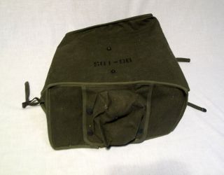 WWII U.  S.  Military BG - 185 radio bag for BC - 620 radio part of SCR - 509/510 5