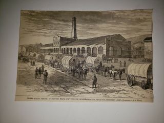 General Philip Sheridan Harpers Ferry Wv Civil War 1865 Hw Sketch Rare