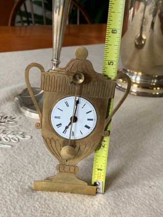 Rare Early 1800’s Miniature Pendulette Clock 12