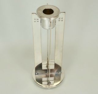 Art Deco Retro Candlestick by Richard Meier for Swid Powell - Silver Plate 10