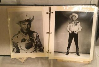 Vintage Roy Rogers Western Photos Ironsides Trigger Dale Scrapbook 10