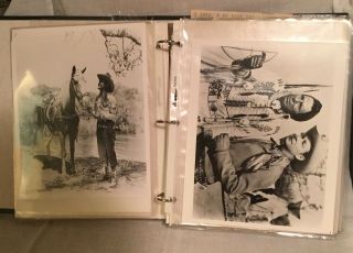 Vintage Roy Rogers Western Photos Ironsides Trigger Dale Scrapbook 11