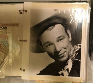 Vintage Roy Rogers Western Photos Ironsides Trigger Dale Scrapbook 12