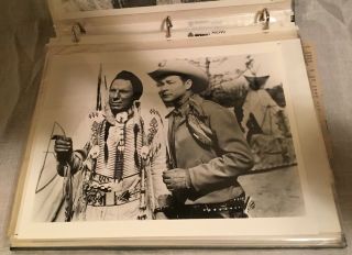 Vintage Roy Rogers Western Photos Ironsides Trigger Dale Scrapbook 2