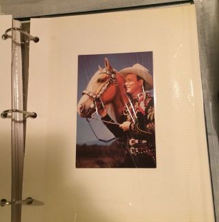 Vintage Roy Rogers Western Photos Ironsides Trigger Dale Scrapbook 4