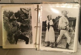 Vintage Roy Rogers Western Photos Ironsides Trigger Dale Scrapbook 7