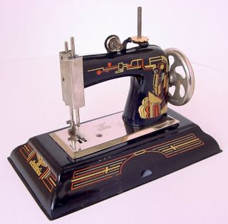 1940s Casige Black Sewing Machine 1025 Gesch M 1470 British Zone Germany