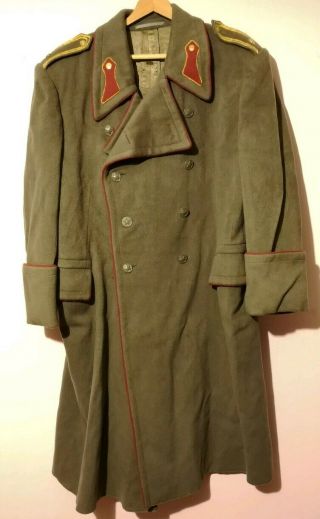 Army Uniform Woolen Officer Dress Coat Yugoslavian Peoples Army Sfrj Yugoslavia