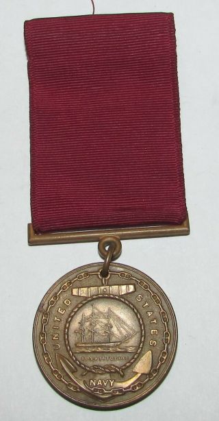 1945 Ww2 Navy Good Conduct Medal " Jack Warren Hawley "