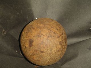 Civil War Cannon Ball dug in Madrid MO 9 lbs 4 