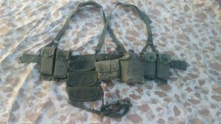 Vietnam War Usmc M61 Web Gear Set Complete