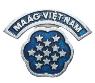 Wartime Vietnam War Maag Vietnam Beer Can Badge