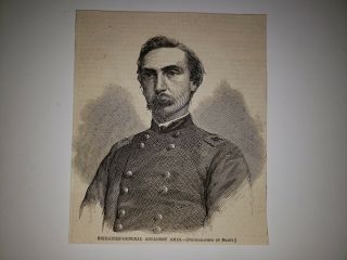 General Adelbert Ames Civil War 1865 Harper 