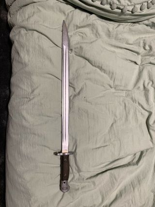 Vintage Wwi Wilkinson 1907 Bayonet 17 " Blade