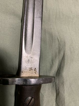 Vintage WWI Wilkinson 1907 Bayonet 17 