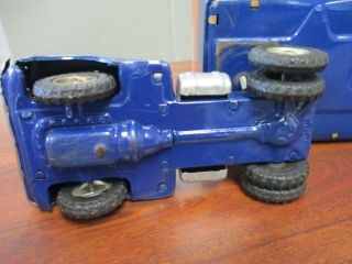 VINTAGE MADE IN JAPAN FRICTION GMC REXALL SEMI TRUCK & TRAILER 10