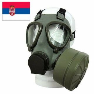 Yugoslavian Gas Mask / Respirator,  Standard 40mm Nato,  Bag - Nos /sealed Surplus