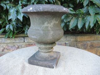 Small Antique Marble Stone Garden Urn 30 cm high (204) 2