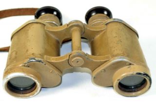 WW2 Voigtländer DAK Deutsches Afrikakorps German Military 6x30 Binoculars c.  1941 10