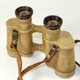 WW2 Voigtländer DAK Deutsches Afrikakorps German Military 6x30 Binoculars c.  1941 4