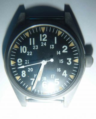 December 1969 - Wrist Watch - Us Army - Serial 671939 - Ussf - Vietnam War - 402