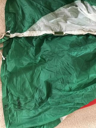 Military Multi Color Round 28 Ft.  Parachute Canopy,  Burning man Festival. 7