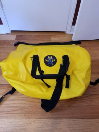 Willis & Geiger Yellow Dry Bag For Camping,  Canoeing,  And Kayaking