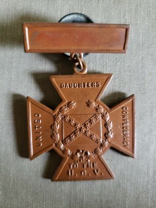 Civil War Confederate Southern Cross Of Honor Ucv