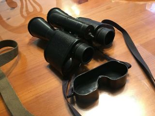 BH453 Vintage Russian Night vision military binoculars w/ orig case and battery 8