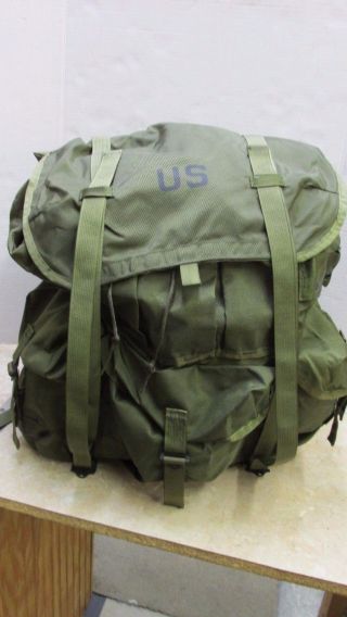 US Military OD Nylon Large Alice Pack Field LC1 NOS RUCK ONLY 1986 1992 2