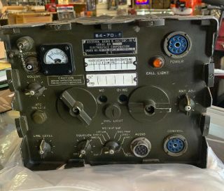 Ww2 Wwii Receiver Radio R - 125 Grc - 10 Electrospace Corp Us Wow So Rare