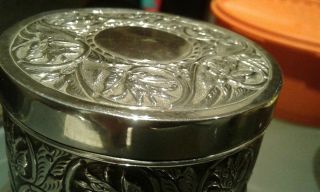 ANTIQUE Islamic Persian? ? SILVER pot and cover 96grams 7