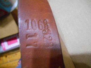 WW1 - WW11 LEATHER AMMO POUCH BELT 4