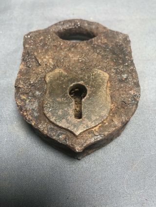 Old Civil War Or Earlier 1800s Lock Relic 3