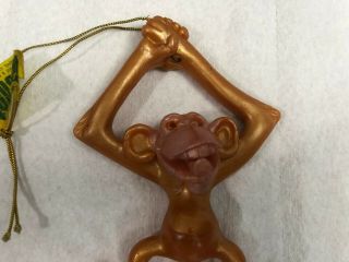 Vintage 1967 Russ Wallace Berrie Untouchables MONKEY Oily Jiggler with Tag 3