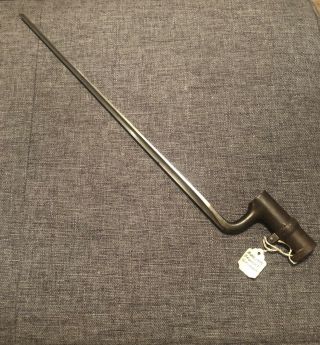 Us Civil War Army Socket Bayonet,  Model 1855 Cut - Down
