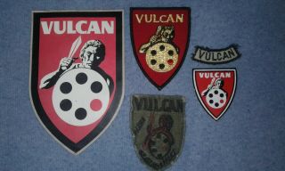 Patches And Stickers For The Vulcan Anti - Aircraft Gun.