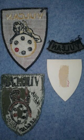 Patches and stickers for the Vulcan anti - aircraft gun. 4